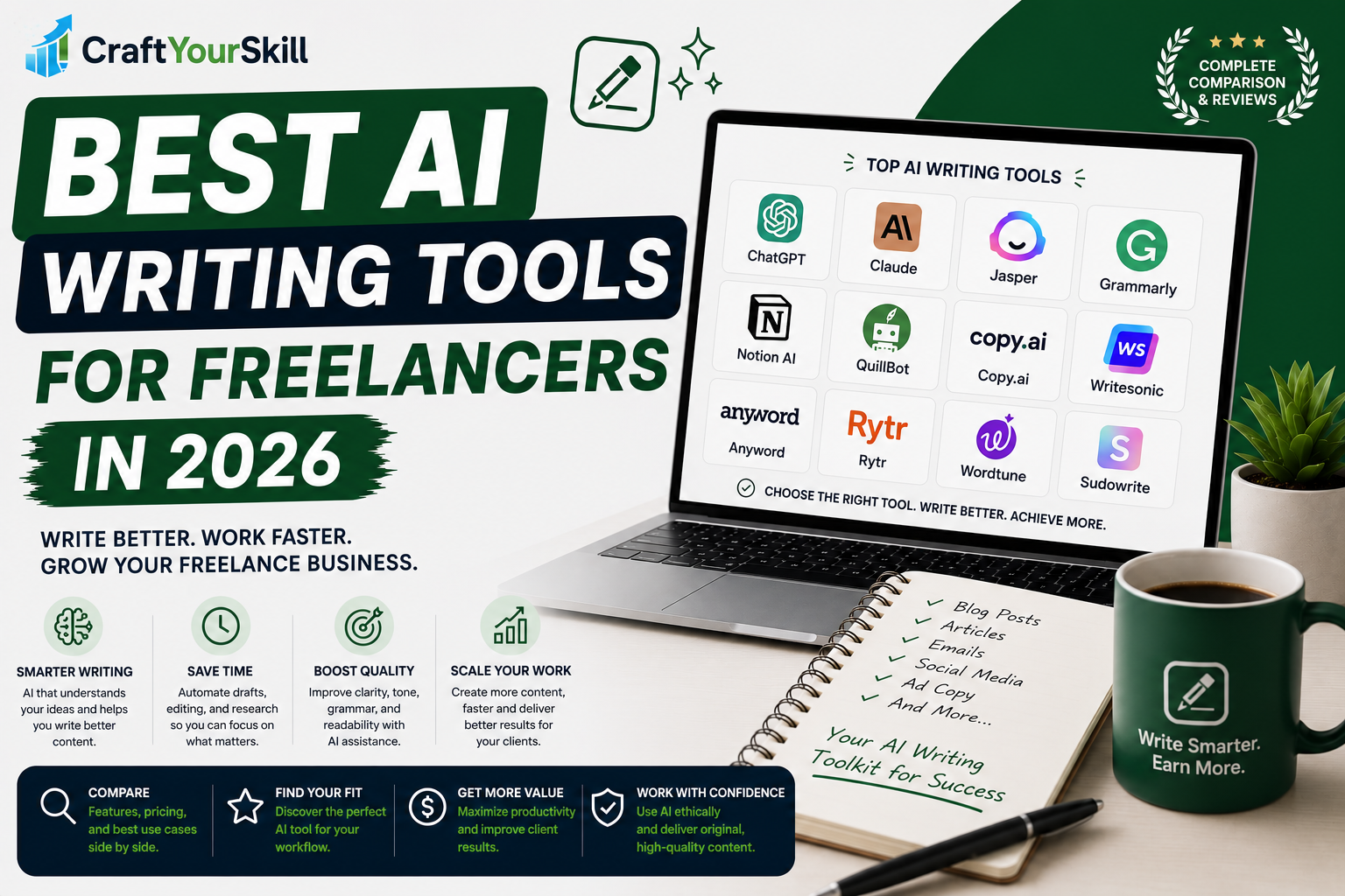 best AI writing tools
